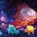 CRYSTAL DINOSAUR EGGS - DISPLAY (12 PCS.)